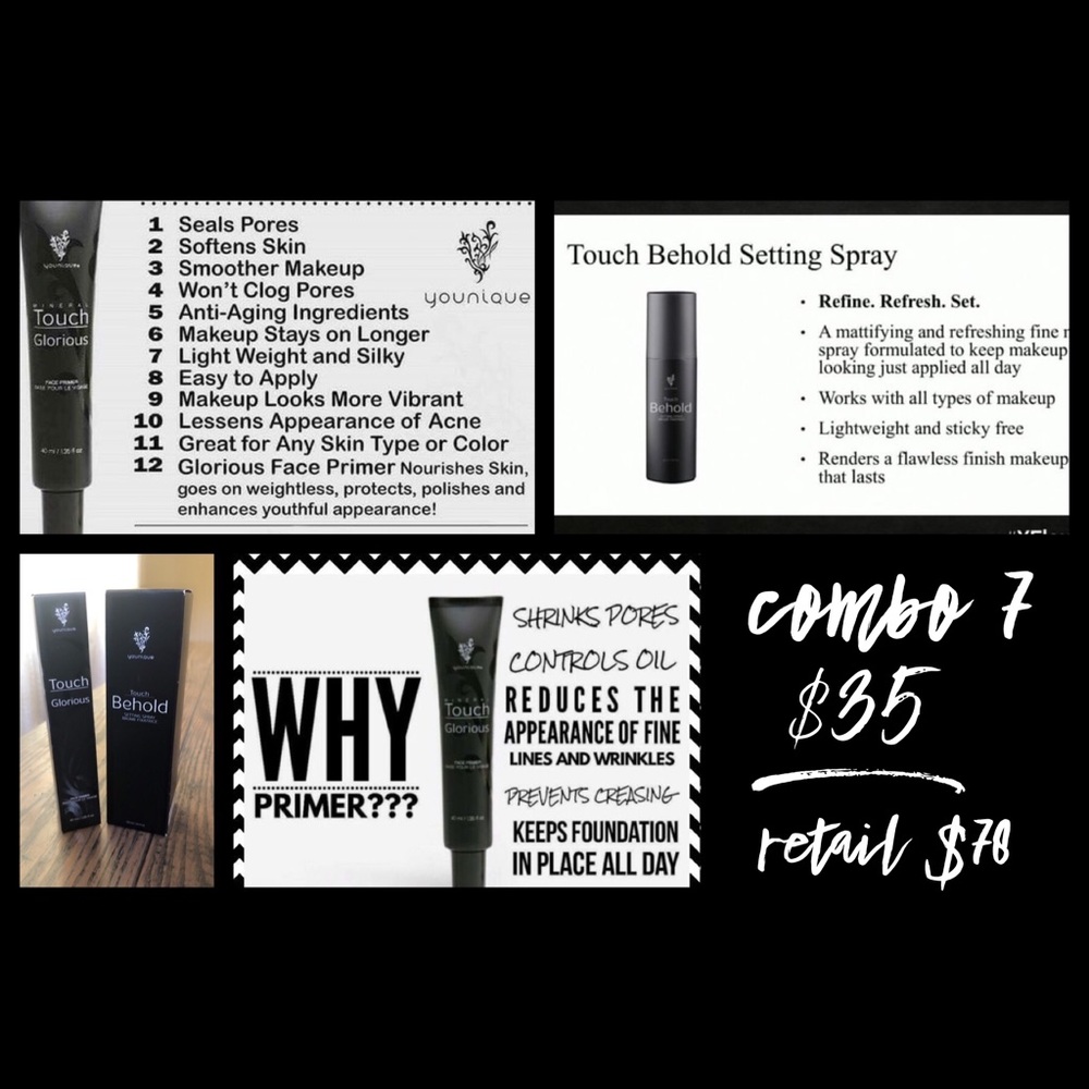 Setting spray & primer